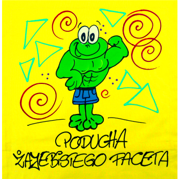 [Db40] Poduszka bawełniana Poducha Żajebistego Faceta